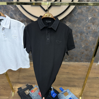 PREMIUM PRADA POLO YAKA T-SHIRT(SİYAH)