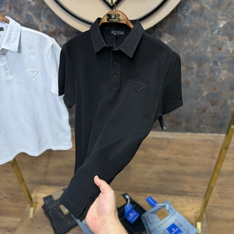 PREMIUM PRADA POLO YAKA T-SHIRT(SİYAH)