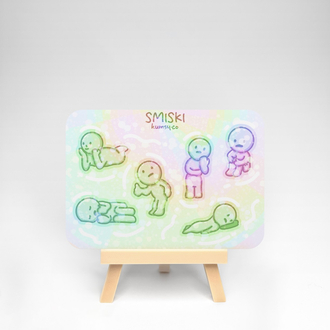 Smiski Holo Sticker Pack