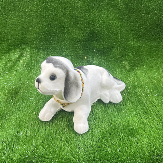 KAFA SALLAYAN KÖPEK BEYAZ