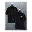 LİNNA WEAR CEDRİC&CHEN Baskılı OVERSİZE Sevgili Çift Kombini T-Shirt