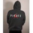 PIRATE BASKETBOL MODELLİ SİYAH SWEAT 