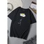 Unisex Papatya Baskılı Tshirt