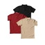 Erkek 3'lü Set Polo Yaka Kısa Kollu Yazlık T-shirt