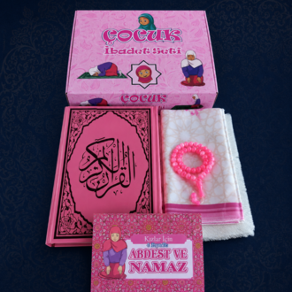KIZ ÇOCUK İBADET SETİ KURANI KERİM