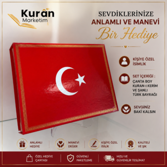 Türk Bayraklı Manevi Hediye
