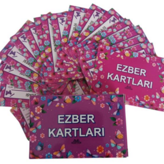 Kız Çocukları İçin Ezber Kartı