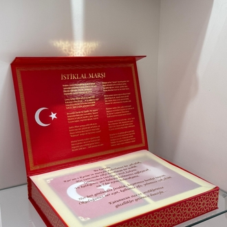 Türk Bayraklı Manevi Hediye