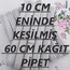 60 cm Kağıt Pipet 500 adet