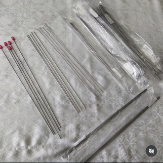 33 cm 1 mm ÇELİK TEL ÇUBUK