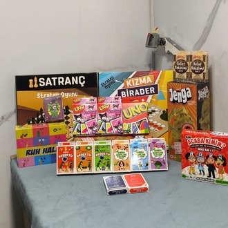  19 Çeşit Eğlenceli ve Öğretici Oyun Seti 