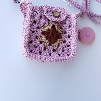 mini örgü çanta 