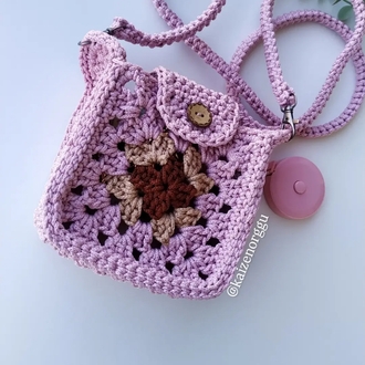 mini örgü çanta 