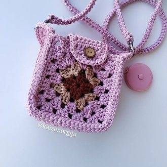 mini örgü çanta 