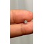 Silver renk taşlı çiçek piercing