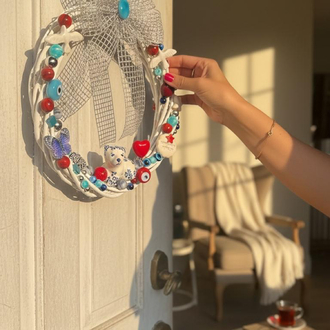 El Yapımı Kapı Süsü 25 cm