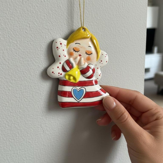 Koruyucu Melek Seramik Figür