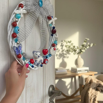 El Yapımı Kapı Süsü 25 cm