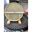 Su yeşili buğday taneli 18 cm 6 lı pasta tabağı