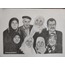 Karakalem portre 35*50 8 kişilik birleştirme 