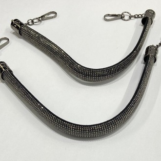 Taşlı Çanta Sapı Mini Taşlı 1 Çift (2Adet)
