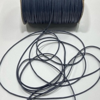 Deri İp / Bileklik İpi / Takı Tasarım İpi / 5 Metre / 2 mm