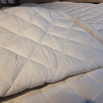 %100 Doğal Merinos Yün Bebek Yorganı 100x140 MAKİNA DİKİM