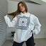 badana desenli hoodie