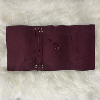 A5 Bordo Trifold Kılıf
