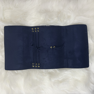 A5 Lacivert Trifold Kılıf