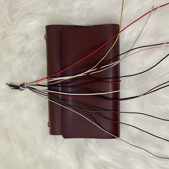 A5 Bordo Trifold Kılıf