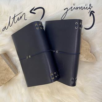 A5 Lacivert Trifold Kılıf