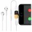 iPhone 7 8 X XS Lightning Şarj Kulaklık Splitter Çevirici Pubg