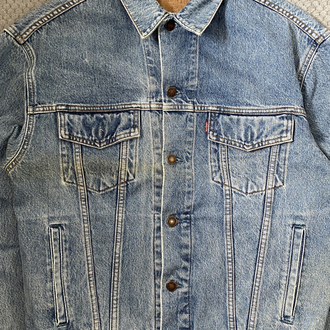 80s Vintage Levis denim ceket ( m -l )