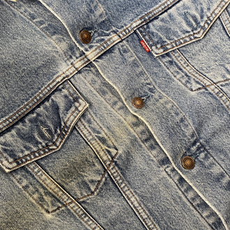 80s Vintage Levis denim ceket ( m -l )