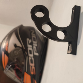 MOTORSİKLET KASK TUTMA APARATI