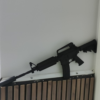 M4A1-S 3D BASKI SİLAH