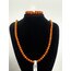 Fırınlanmış Kehribar Kolye ve Bileklik Set