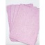 PEMBE EL YAPIMI GERİ DÖNÜŞÜM KAĞIT — Raw Kenar 4lü Paket