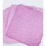 Pembe Kare El Yapımı Kağıt -- 3lü paket