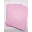PEMBE EL YAPIMI GERİ DÖNÜŞÜM KAĞIT — Raw Kenar 4lü Paket