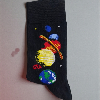 Astro Desenli Soket Çorap
