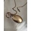 1900s Victoryen Köstekli Saat Zinciri Locket Kolye