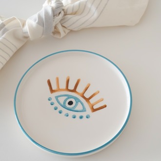 Kevin Seramik Hand Made 5 Parça 4 Kişilik  Servis Takımı