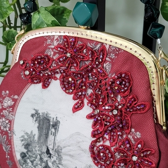 Bordo çanta