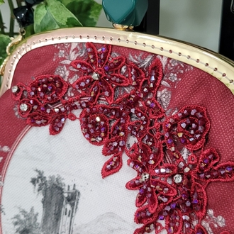 Bordo çanta