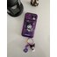 Charm’lı Kuromi iPhone Telefon Kılıfı
