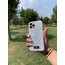 Pullu Model Açık Mavi iPhone Kılıfı