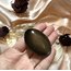 Tamburlanmış Golden Obsidyen Oval Parça