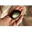 Tamburlanmış Golden Obsidyen Oval Parça